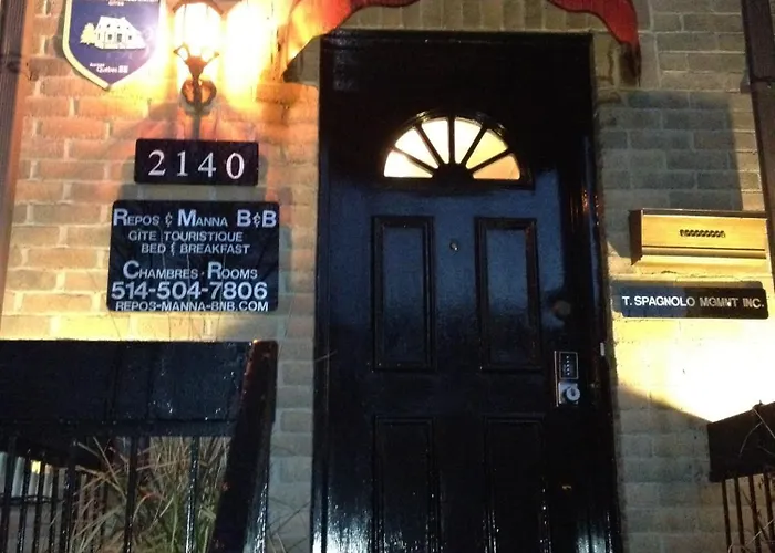 B&B only: Repos & Manna Downtown Montreal